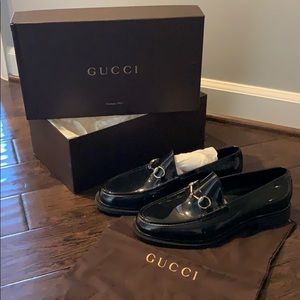 Gucci Men’s Black Rubber Loafer